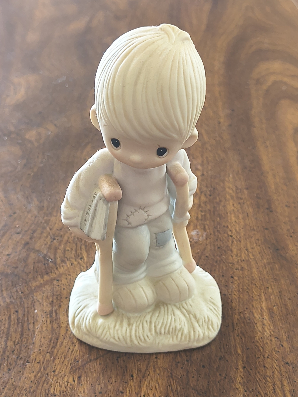 Precious Moments He Watches Over Us All 1979 Vtg Knickknack Grandmacore Cottage